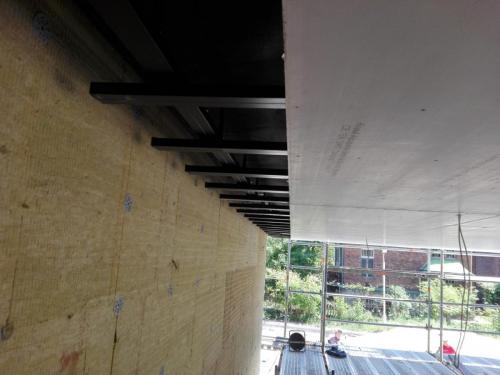 GP déli terület aquapanel szerelés