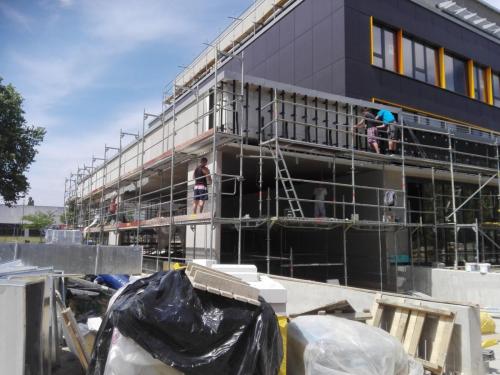 GP déli terület aquapanel szerelés