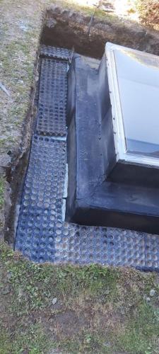 HVG irodaház kupola szigetelése