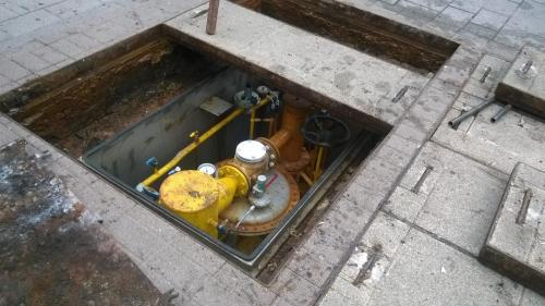 WestEnd akna vízelvezetése